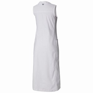 Columbia PFG Harborside™ Linen Maxi Klänning Dam Vita (UQMDJ4725)